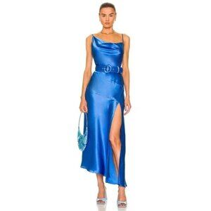 nicholas mireille belted pintuck midi dress Nicholas Kirkwood Nicholas Ivory / Brick Toledo Print Mireille Belted  Pintuck Midi Dress Multiple colors Linen ref.3196371
